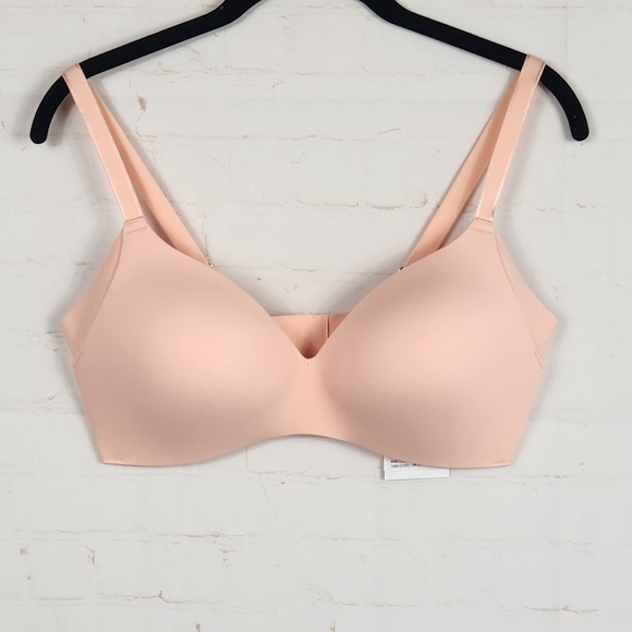 Knix Women's WingWoman Contour Wireless Bra in Honey Peach Size 36B, 38B, 36C - Picture 2 of 14